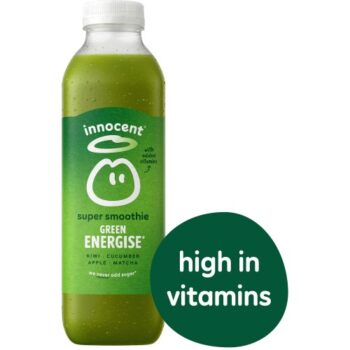 Innocent Super Smoothie Kiwi & Cucumber Juice with Vitamins (750ml)