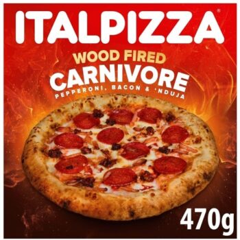Italpizza Wood Fired Carnivore Pizza (470g)