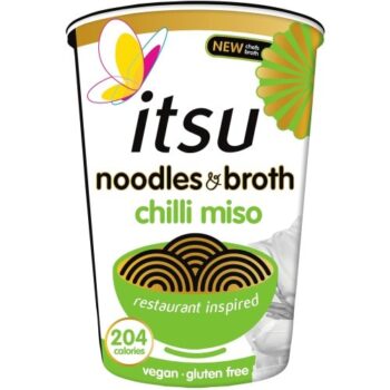 itsu Chilli Miso Instant Noodles & Broth Pot (65g)