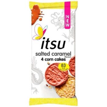 itsu Salted Caramel 4 Corn Cakes (68g)