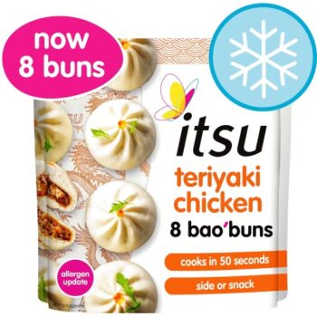 itsu Teriyaki Chicken 8 Bao Buns (8 x 256g)