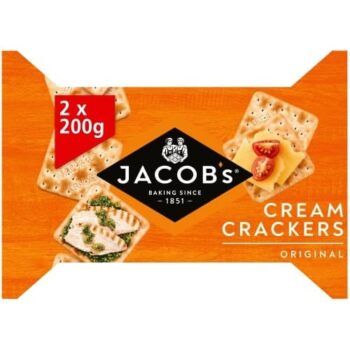 Jacob's Cream Crackers Twin Pack (2 x 200g)