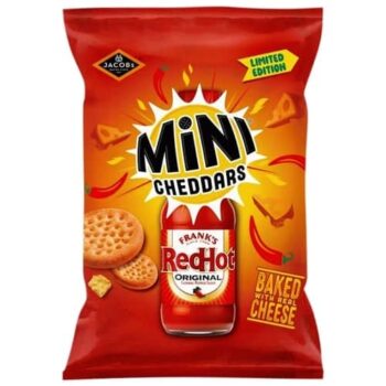 Jacob's Mini Cheddars Frank's Red Hot (150g)