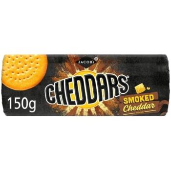 Jacob's Smoked Cheddar Flavour Cheddars (150g)
