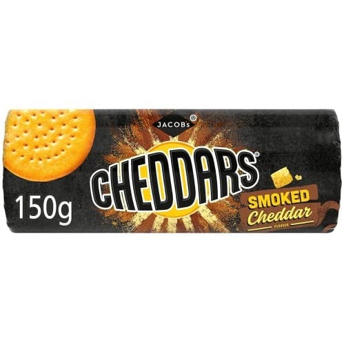 Jacob's Smoked Cheddar Flavour Cheddars (150g)