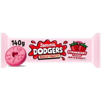 Jammie Dodgers Strawberry Flavour Jam & Biscuit (140g)