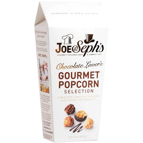 Joe & Seph's Chocolate Lovers Popcorn Box