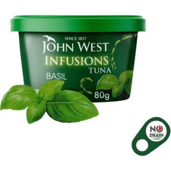 John West Infusions No Drain Tuna Basil (80g)