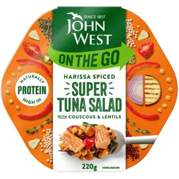 John West On the Go Harissa Spiced Super Tuna Salad (220g)