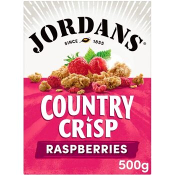 Jordans Country Crisp Raspberry Cereal with Tangy Raspberries (450g)