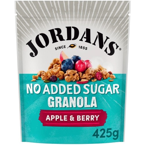 Jordans No Added Sugar Apple & Berry Granola Breakfast Cereal (425g)