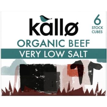 Kallo Organic Very Low Salt Beef Stock Cubes (6 x 8g)
