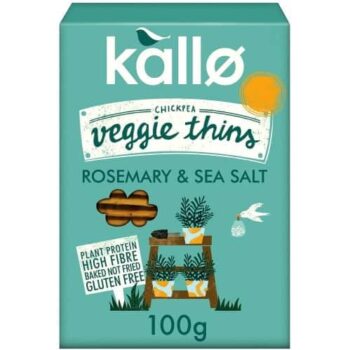 Kallo Rosemary & Sea Salt Veggie Thins