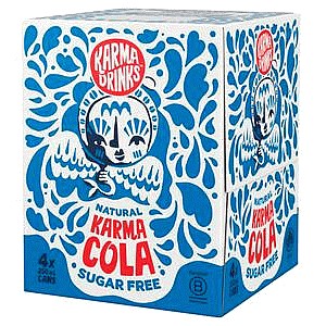 Karma Drinks Sugar Free Natural Cola (4 x 250ml)