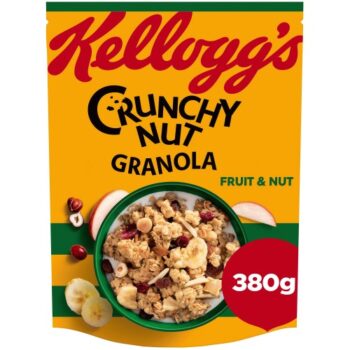 Kellogg's Crunchy Nut Fruit & Nut Breakfast Granola (380g)