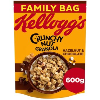Kellogg's Crunchy Nut Hazelnut & Chocolate Granola (600g)