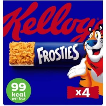 Kellogg's Frosties Cereal Breakfast Bar (4 x 25g)