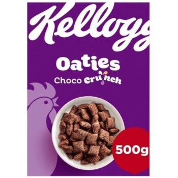 Kellogg's Oaties Choco Crunch Breakfast Cereal (500g)
