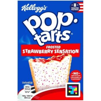 Kellogg's Pop-Tarts Strawberry Sensation (8 x 48g)