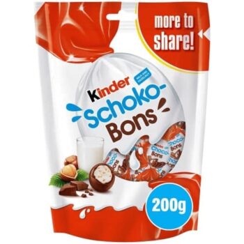 Kinder Milk and Hazelnut Schoko Bons (200g)