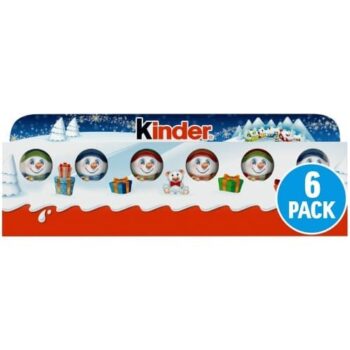 Kinder Milk Chocolate Christmas Mini Figures (6Pack) (15g)