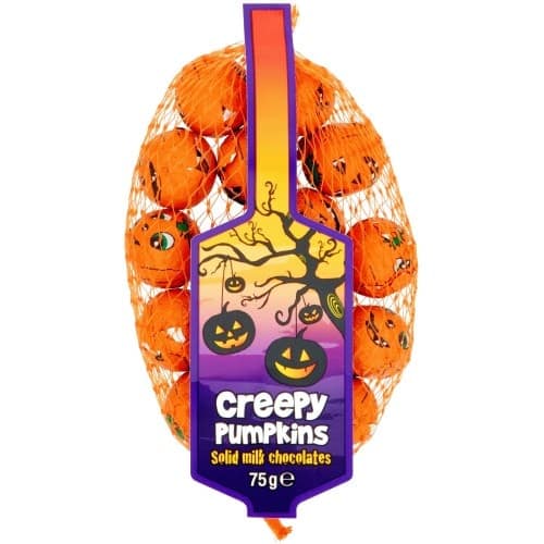 Klc Creepy Pumpkins Solid Milk Chocolate