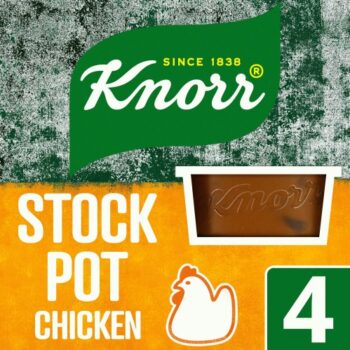 Knorr 4 Chicken Stock Pot (4 x 28g)