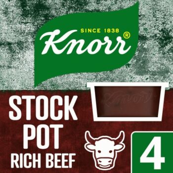 Knorr Rich Beef Stock Pot (4 x 28g)