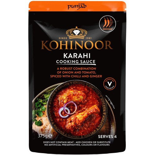 Kohinoor Punjabi Karahi Cooking Sauce (375g)