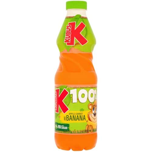 Kubus 100% Juice Carrot Banana Apple Drink (850ml)