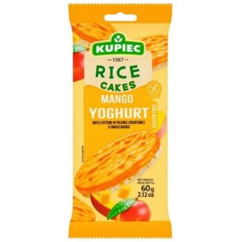 Kupiec Mango Yogurt Rice Cakes (60g)