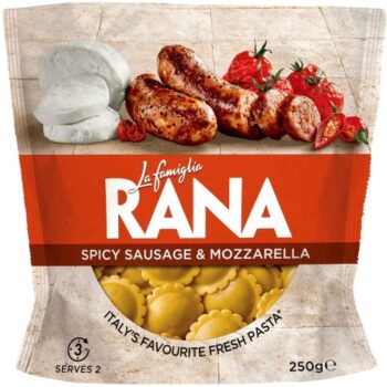 La Famiglia Rana Spicy Sausage & Mozzarella Fiore (250g)