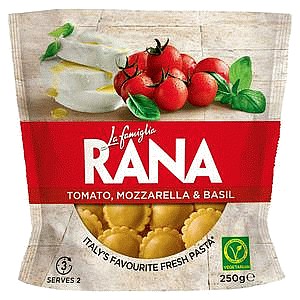 La Famiglia Rana Tomato Mozzarella & Basil (250g)