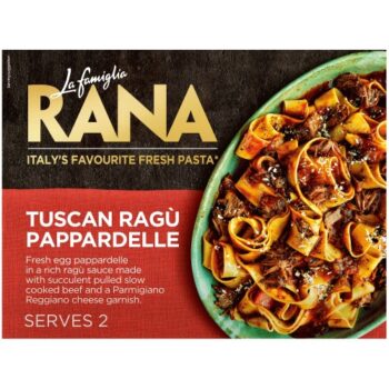 La Famiglia Rana Tuscan Ragu Pappardelle (814g)
