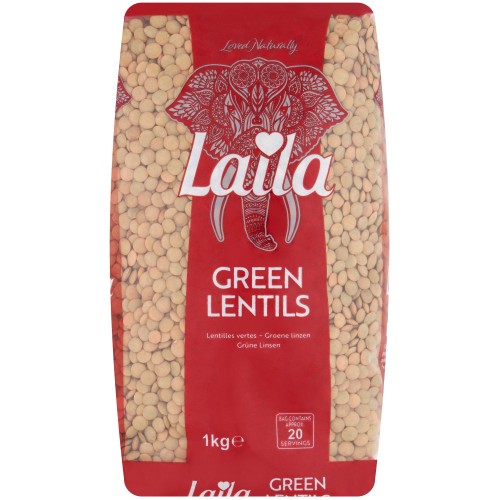 Laila Green Lentils (1kg)