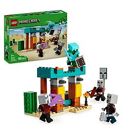 LEGO Minecraft The Illager Desert Patrol Building Toy 21267