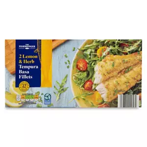 Lemon & Herb Tempura Basa Fillets 2 Pack