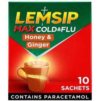 Lemsip Max Infusions Honey & Ginger Sachets (10)