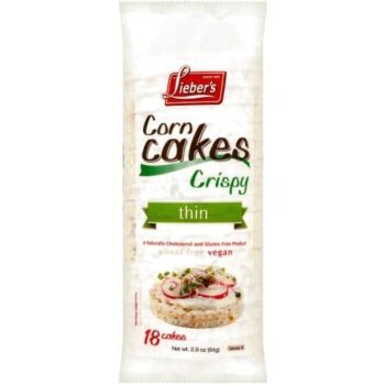 Liebers Corn Cakes Crispy Thin