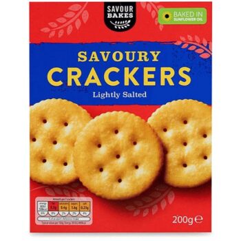 Lightly Salted Savoury Crackers