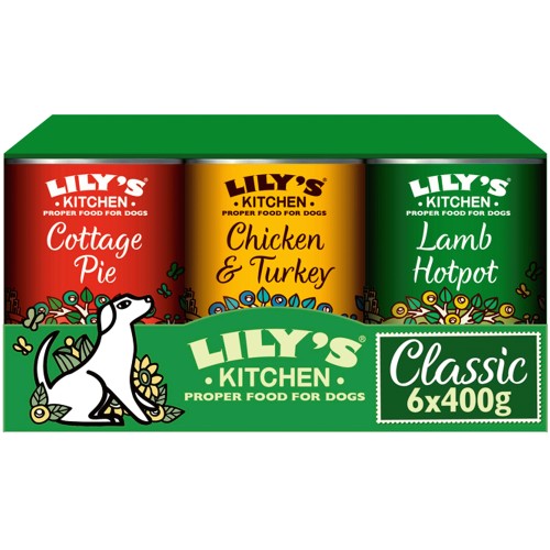 Lily's Kitchen Classic Wet Food Multipack 6x400g (6 x 400g)