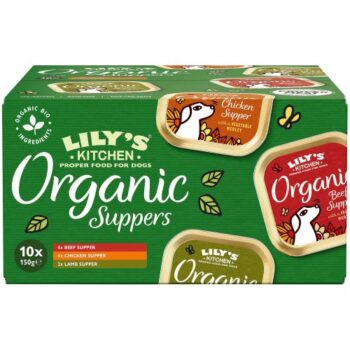 Lily's Kitchen Organic Suppers Tray Multipack Wet Dog Food (10 x 150g)