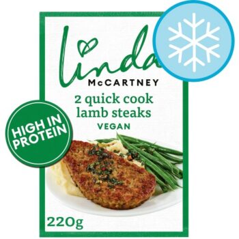 Linda McCartney's Vegetarian Quick Cook Lamb Steaks
