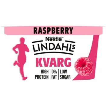 Lindahls Kvarg Raspberry Pot (150g)