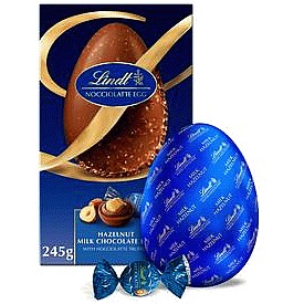 Lindt Chocolate Egg Hazelnut (245g)