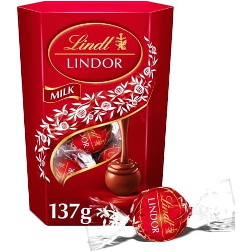 Lindt Lindor Milk Chocolate Truffles Box (137g)