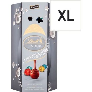 Lindt Milk Chocolate Egg With Assorted Truffles (348g)