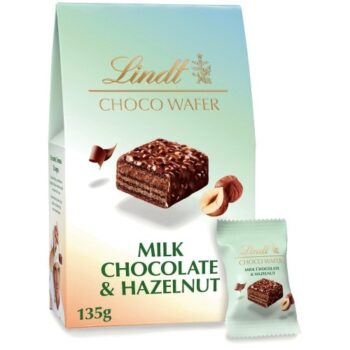 Lindt Milk Chocolate Hazelnut Choco Wafer Sharing Box (135g)