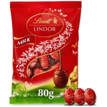 Lindt Milk Chocolate Mini Eggs Bag (80g)