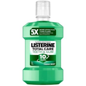 Listerine Total Care Teeth And Gum Fresh Mint Mouthwash (1 Litre)